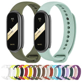 Mijobs Solid Color Silicone Watch Band